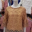 เสื้อลูกไม้เนื้อคอตตอน