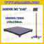 เครื่องชั่งดิจิตอลตั้งพื้น 2000kg ยี่ห้อ JADEVER รุ่น JWI-3100 II ขนาดแท่น 150x150cm. เครื่องชั่งน้ำหนัก2000กิโล เครื่องชั่งดิจิตอลชั่งน้ำหนัก2000kg ตาชั่ง2000kg ตาชั่ง ดิจิตอล2000kg เครื่องชั่งดิจิตอล2000kg พิกัดน้ำหนัก 2000kg ค่าละเอียด 0.2kg