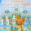 เครื่องบวชดอกไม้ประดิษฐ์ ชุดB19 สีฟ้า แบบ5ไตร
