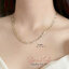 สร้อยคอเงินแท้92.5% ชุบ 2K ลาย Figaro 3:1 น้ำหนัก 2 สลึง-1 บาทตัน(สร้อยงานอิตาลี)