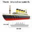 เลโก้นาโน Titanic(เรือไททานิค) Size Jumbo
