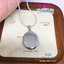 Locket เงินแท้92.5% Locket ใส่ภาพด้านในได้ ขนาดประมาณเหรียญ 10 บาท(เนื้อเงินแท้)