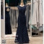 รหัส ชุดราตรียาว : BB124 ชุดแซก ชุดราตรียาวแขนกุดสีน้ำเงิน เรียบหรูด้วยผ้าลูกไม้สีน้ำเงิน เหมาะใส่ออกงานกลางคืนสุดหรู