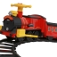 รถไฟแบตเตอรี่ Rollplay Steam Train with Tracks Ride on Train
