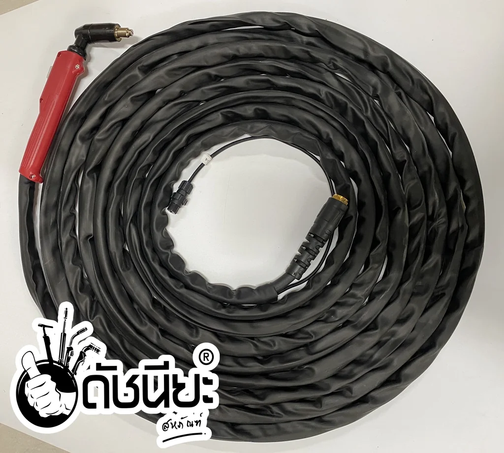 สายตัด พลาสม่า SG-51/JW-40 ยาว10เมตร สำหรับเครื่องตัดพลาสม่า CUT-30 ,CUT-40 ,CUT-50 ,CUT-60
