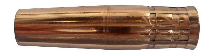 200แอมป์ พานานอตเซิล ปลอกทองแดง อย่างดีทองแดงหนา MIG NOZZLE CO2 PANA 200A (COPPER) ใช้ทนคุ้มราคา อะไหล่สายเชื่อมซีโอทู
