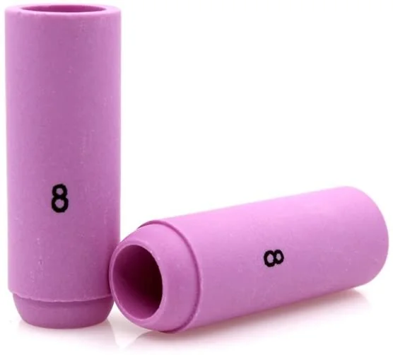 1ชิ้น ถ้วยเซรามิก เบอร์ #8 WP-26 Alumina Nozzle WP-26 No.8 (10N46-1/2-12.5mm)