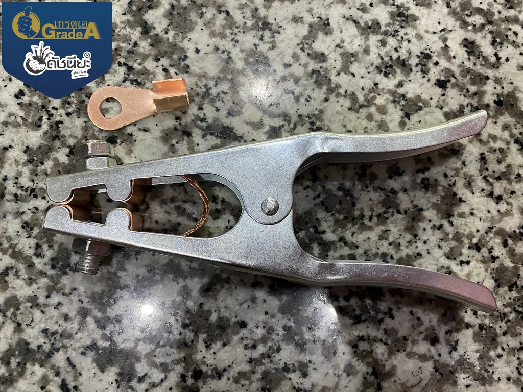 500แอมป์ คีมจับสายดิน คีมจับสายกราวด์ ทรงยุโรป 500A Earth Clamp