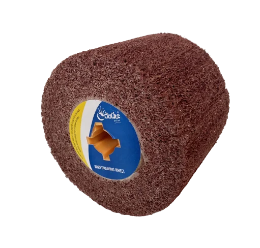 ลูกขัดแฮร์ไลน์ ใยสังเคราะห์สก๊อตไบร์ทล้วนเบอร์#80 PTX ขนาด SIZE 120x100MM. DRAWING WHEEL SOFT MAROON GRIT#80 แกนเหลือง คุณภาพอย่างดีขัดแล้วไม่ดำไม่ไหม้ ใช้ขัดสร้างลายบนพื้นผิว เหล็ก สแตนเลส อลูมิเนียม หิน ไม้และวัสดุอื่นๆ ลูกขัดแฮร์ไลน์ ใยสังเคราะห์สก๊อตไบร์ทล้วนเบอร์#80 PTX ขนาด SIZE 120x100MM. DRAWING WHEEL SOFT MAROON GRIT#80 แกนเหลือง คุณภาพอย่างดีขัดแล้วไม่ดำไม่ไหม้ ใช้ขัดสร้างลายบนพื้นผิว เหล็ก สแตนเลส อลูมิเนียม หิน ไม้และวัสดุอื่นๆ
