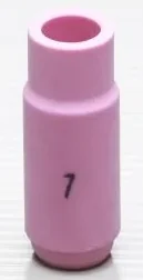 1ชิ้น ถ้วยเซรามิก เบอร์# 7 WP-26(10N47) TIG Welding Ceramic Cup Nozzles Torch 17/18/26