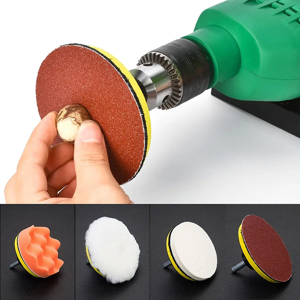 5นิ้ว จานดูดกระดาษทรายกลมแป้นหลังสักหลาด เกลียว M10/ 5 Inch Hook & Loop Backing Pad M10 Adapter