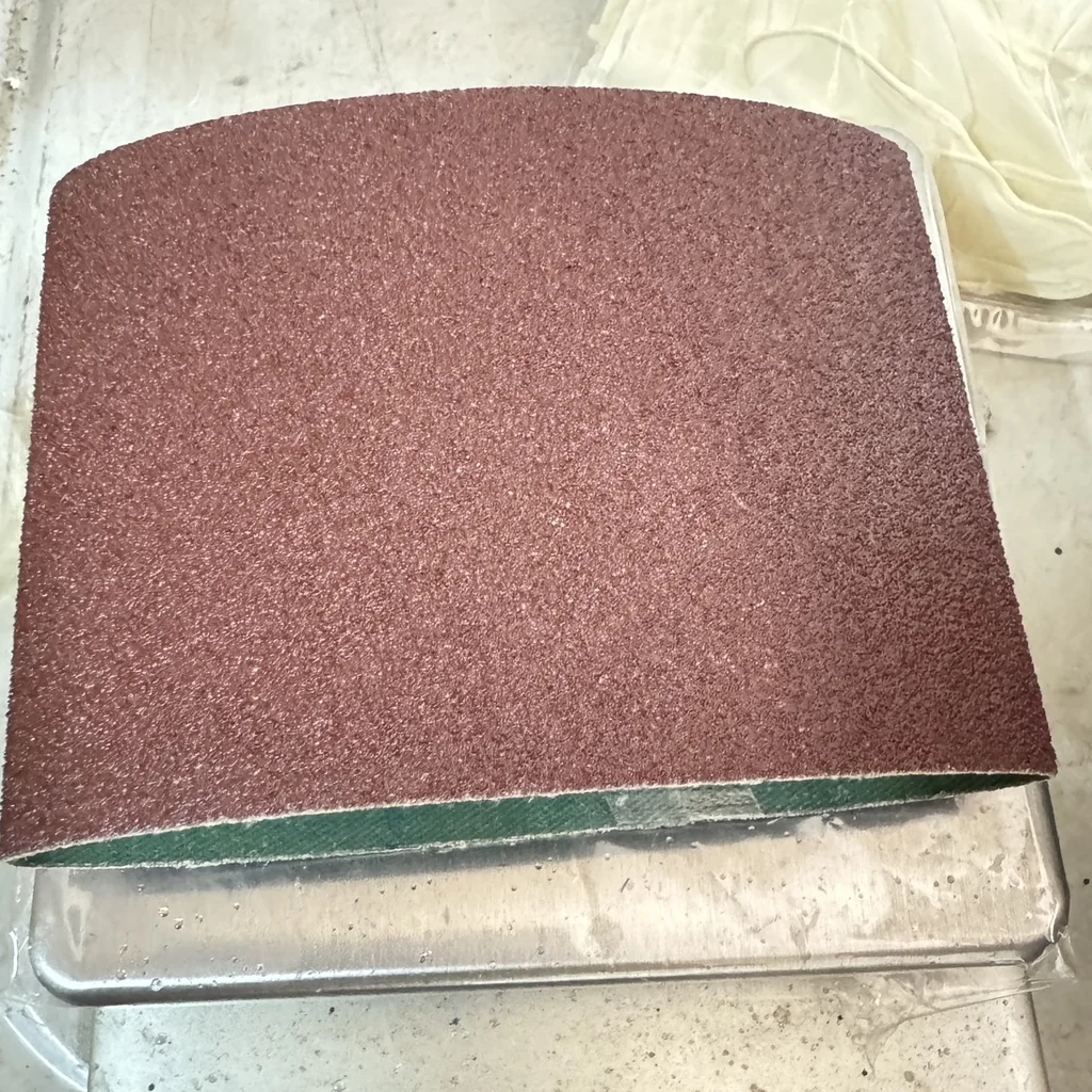 10เส้น ผ้าทรายสายพานลูกขัดPTX เบอร์#400 ขนาด 100x283MM. สำหรับลูกยางขัดเงา PTX ขนาด90x100มม.และเครื่องขัดแฮร์ไลน์ Sanding Belt Sleeve Sand Abrasive 100*283mm Grit#400 for Diameter Rubber Roller 90*100mm.10pcs. 10เส้น ผ้าทรายสายพานลูกขัดPTX เบอร์#400 ขนาด 100x283MM. สำหรับลูกยางขัดเงา PTX ขนาด90x100มม.และเครื่องขัดแฮร์ไลน์ Sanding Belt Sleeve Sand Abrasive 100*283mm Grit#400 for Diameter Rubber Roller 90*100mm.10pcs.