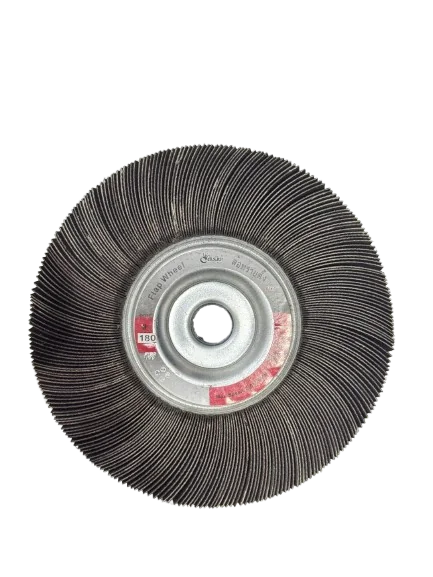 เบอร์#180 ล้อทรายตั้ง ขนาด 6นิ้วหนา1นิ้วรู16มม.ล้อทรายไม่มีแกน FLAP WHEEL 6"X1" HOLE 16MM. GRIT#180 ขัดลบรอยเชื่อม ลบรอยต่อ ขัดเงา ขัดลายบนสเตนเลส โลหะ และลบครีบส่วนเกิน เบอร์#180 ล้อทรายตั้ง ขนาด 6นิ้วหนา1นิ้วรู16มม.ล้อทรายไม่มีแกน FLAP WHEEL 6"X1" HOLE 16MM. GRIT#180 ขัดลบรอยเชื่อม ลบรอยต่อ ขัดเงา ขัดลายบนสเตนเลส โลหะ และลบครีบส่วนเกิน