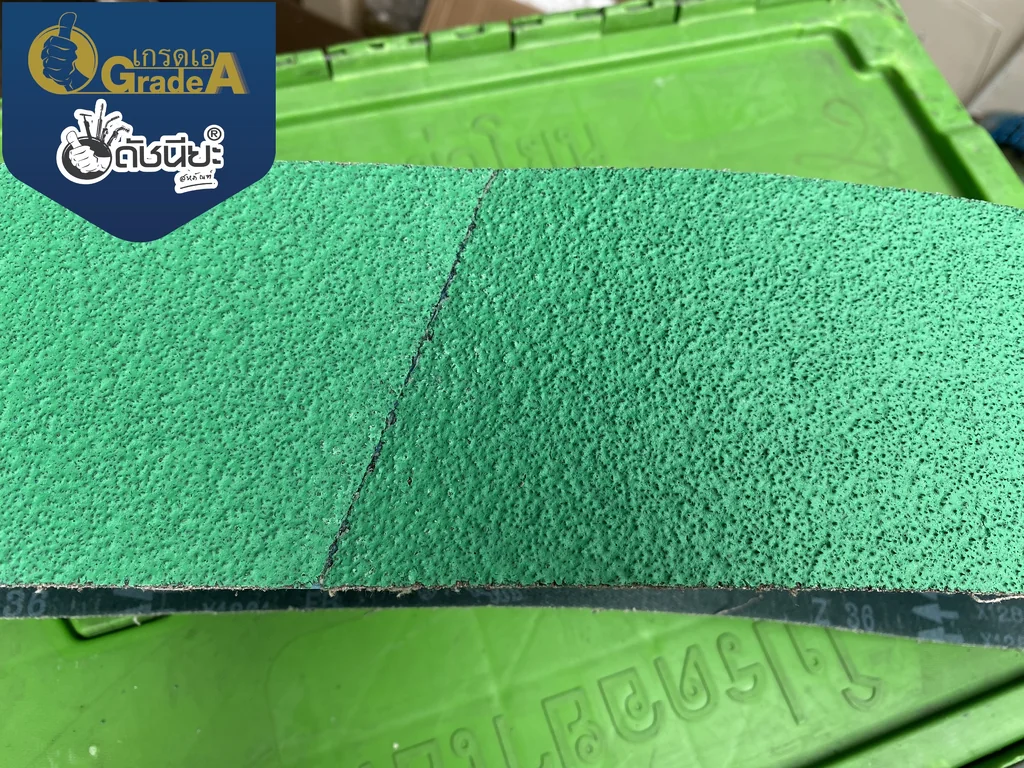 สีเขียว สายพานบากท่อ หน้ากว้าง 4นิ้ว ยาวรอบวง 48นิ้วเบอร์36 X1281BN4"X48"Z.36 ขัดโลหะ เหล็ก เหล็กหล่อ แสตนเลส สีเขียว สายพานบากท่อ หน้ากว้าง 4นิ้ว ยาวรอบวง 48นิ้วเบอร์36 X1281BN4"X48"Z.36 ขัดโลหะ เหล็ก เหล็กหล่อ แสตนเลส