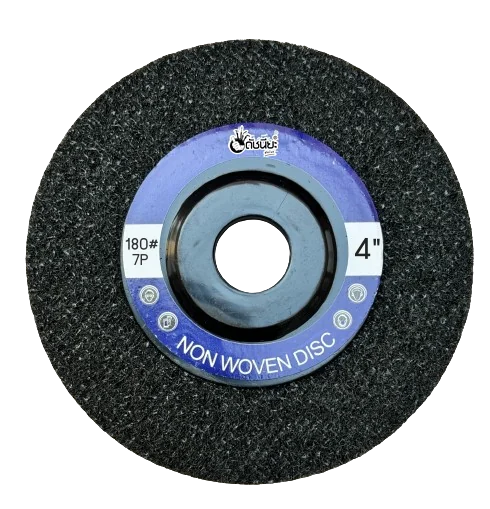 จานขัดใยสังเคราะห์สีเทา 4นิ้วหนา13มม.รู16มม.7Pเบอร์#180 NON WOVEN DISC 100x13x16MM.7P#180 แผ่นสก๊อตไบรท์ ขัดลบรอยขีดข่วน ขัดทำความสะอาด ก่อนขั้นตอนการขัดเงา โดยไม่กินเนื้องาน จานขัดใยสังเคราะห์สีเทา 4นิ้วหนา13มม.รู16มม.7Pเบอร์#180 NON WOVEN DISC 100x13x16MM.7P#180 แผ่นสก๊อตไบรท์ ขัดลบรอยขีดข่วน ขัดทำความสะอาด ก่อนขั้นตอนการขัดเงา โดยไม่กินเนื้องาน