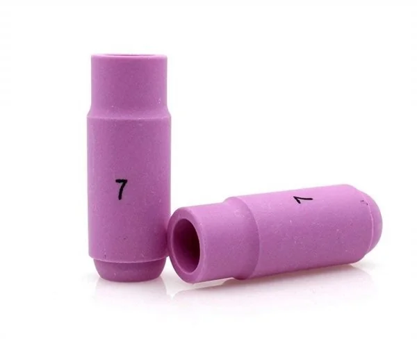 1ชิ้น ถ้วยเซรามิก เบอร์# 7 WP-26(10N47) TIG Welding Ceramic Cup Nozzles Torch 17/18/26