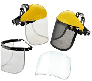 หน้ากากเซฟตี้กระบังหน้าและอะไหล่ Safety face shield หน้ากากเซฟตี้กระบังหน้าและอะไหล่ Safety face shield