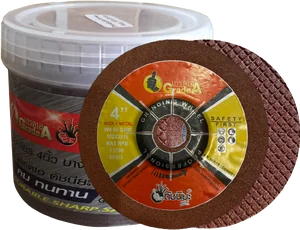 ใบเจียรบาง4นิ้ว Flexible Grinding Disc 4" ใบเจียรบาง4นิ้ว Flexible Grinding Disc 4"