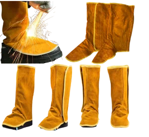 ปลอกขาป้องกันความร้อนและสะเก็ดไฟ Welding Boot Covers ปลอกขาป้องกันความร้อนและสะเก็ดไฟ Welding Boot Covers