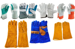 ถุงมือป้องกันความร้อนและสะเก็ดไฟ Welding Gloves ถุงมือป้องกันความร้อนและสะเก็ดไฟ Welding Gloves