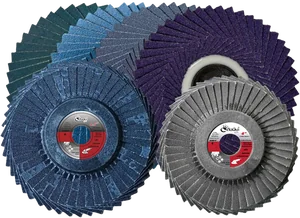 จานทรายซ้อนหลังอ่อน Flexible Flap Disc จานทรายซ้อนหลังอ่อน Flexible Flap Disc