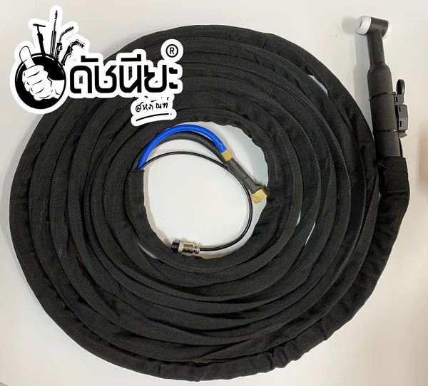 สายเชื่อม อาร์กอน WP26 แก๊สรวม สายผ้ากันสะเก็ดไฟยาว 8เมตร TIG Torch with Accessories WP26 Fireproof Jacket SET high Quality Length 8m ดัชนียะ สหภัณฑ์ image 2 สายเชื่อม อาร์กอน WP26 แก๊สรวม สายผ้ากันสะเก็ดไฟยาว 8เมตร TIG Torch with Accessories WP26 Fireproof Jacket SET high Quality Length 8m ดัชนียะ สหภัณฑ์ image 2