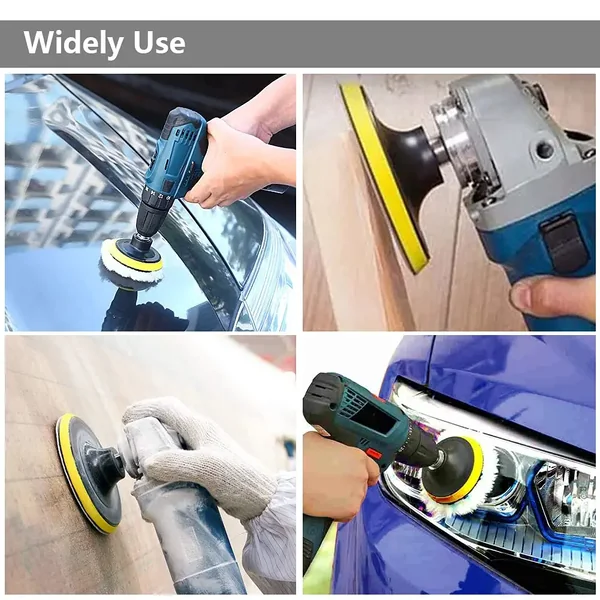 5นิ้ว จานดูดกระดาษทรายกลมแป้นหลังสักหลาด เกลียว M10/ 5 Inch Hook & Loop Backing Pad M10 Adapter ดัชนียะ สหภัณฑ์ image 6
