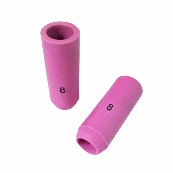 1ชิ้น ถ้วยเซรามิก เบอร์ #8 WP-26 Alumina Nozzle WP-26 No.8 (10N46-1/2-12.5mm) ดัชนียะสหภัณฑ์ image 2