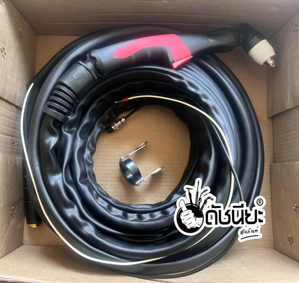 สายตัด พลาสม่า P-80 ยาว15เมตร P80 Plasma Cutting Torch 15m.สำหรับเครื่องตัดพลาสม่า CUT-40,CUT-60,CUT-80,CUT-100,CUT-120 ดัชนียะ สหภัณฑ์ image 5 สายตัด พลาสม่า P-80 ยาว15เมตร P80 Plasma Cutting Torch 15m.สำหรับเครื่องตัดพลาสม่า CUT-40,CUT-60,CUT-80,CUT-100,CUT-120 ดัชนียะ สหภัณฑ์ image 5