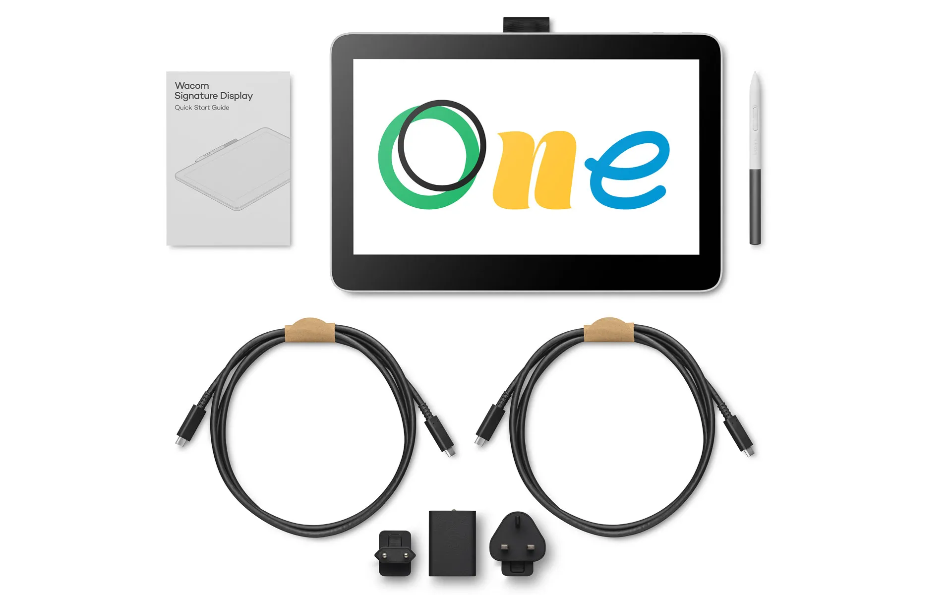 Wacom One 12 / 13 Touch เม้าส์ปากกา พร้อมหน้าจอสำหรับวาดภาพกราฟิก เชื่อมต่อได้ทั้ง Android , Mac, Windows และ Chromebook
