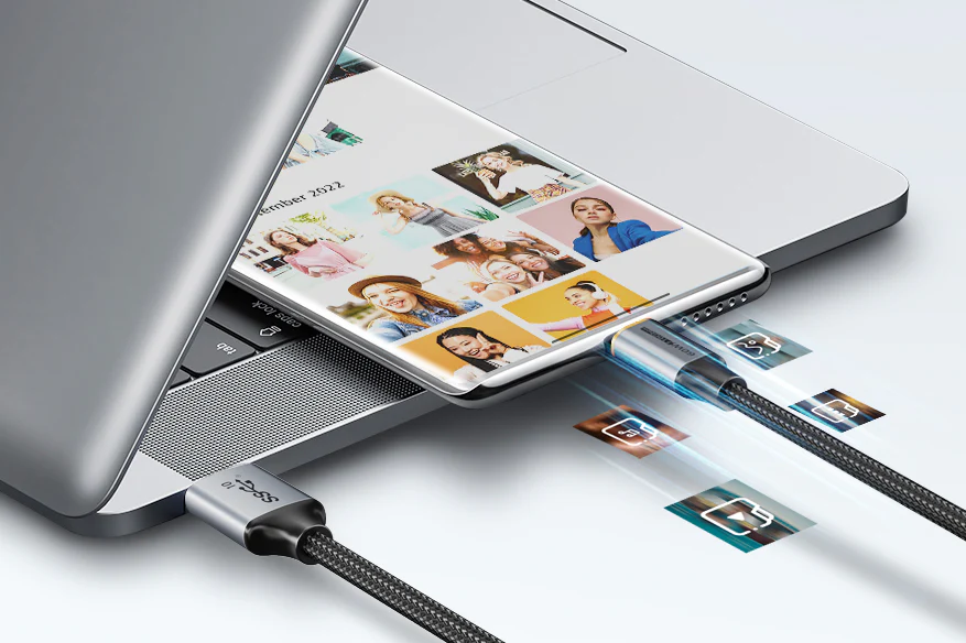 3.1 USB A To USB C Cable ยาว 1m. Cabletime รุ่น CA60H Speed up to 10Gbps 60W fast charging by Cabletime