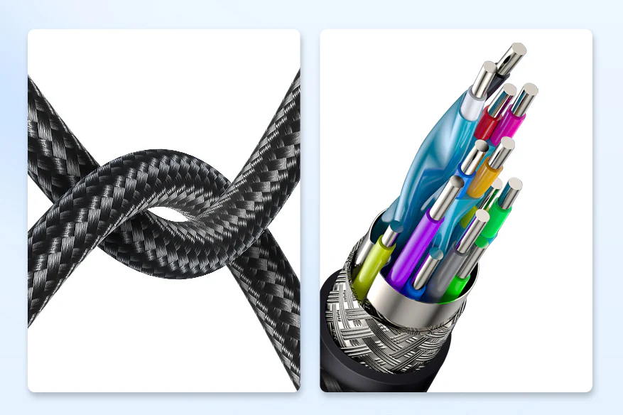 3.1 USB A To USB C Cable ยาว 1m. Cabletime รุ่น CA60H Speed up to 10Gbps 60W fast charging by Cabletime